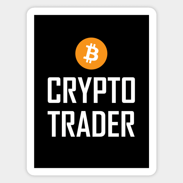 Crypto Trader Bitcoin Magnet by YiannisTees